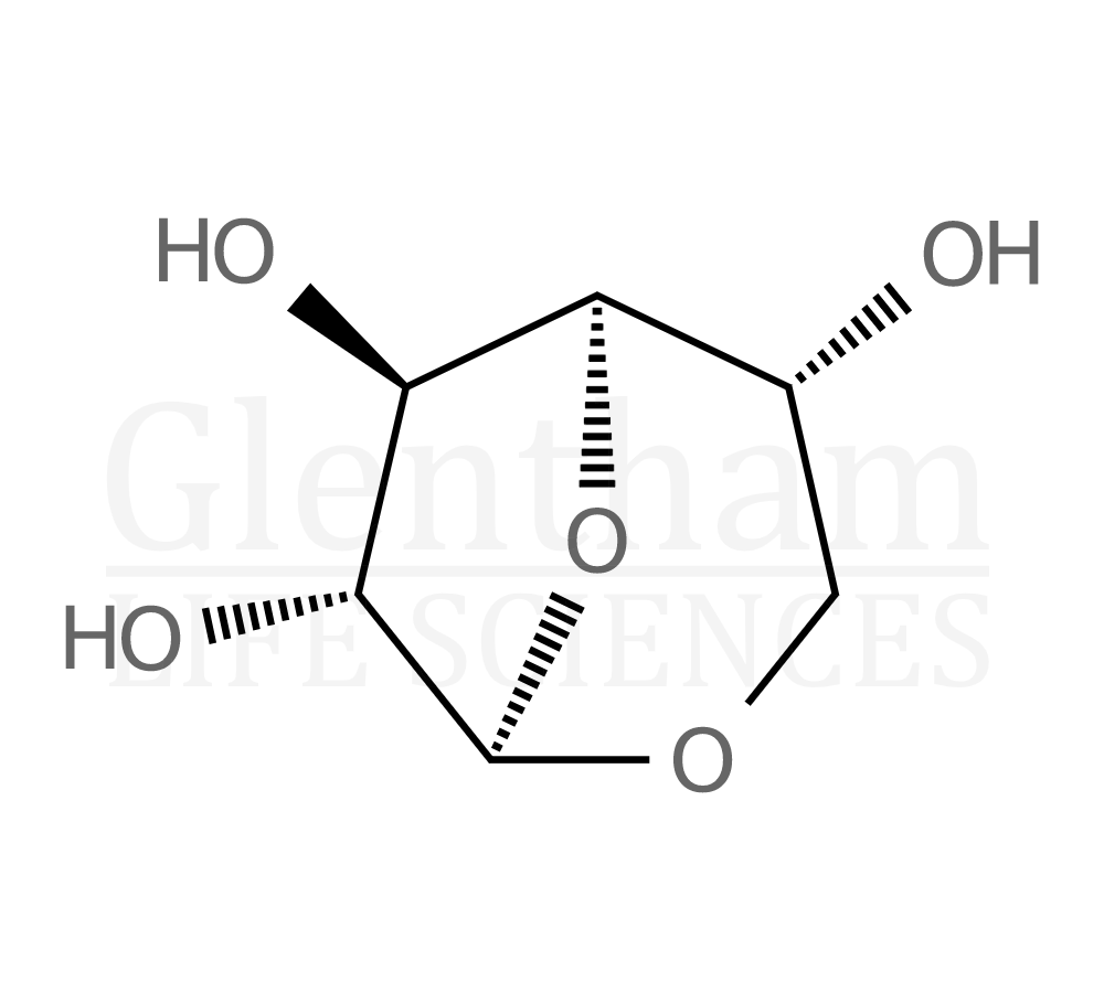 1,6-Anhydro-β-D-glucofuranose Structure