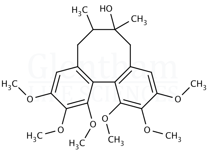 Structure for  Schizandrin  (7432-28-2)