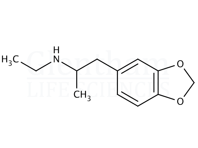 (±)-3,4-Methylenedioxy-N-xadethylxadamphetamine hydrochloride Structure