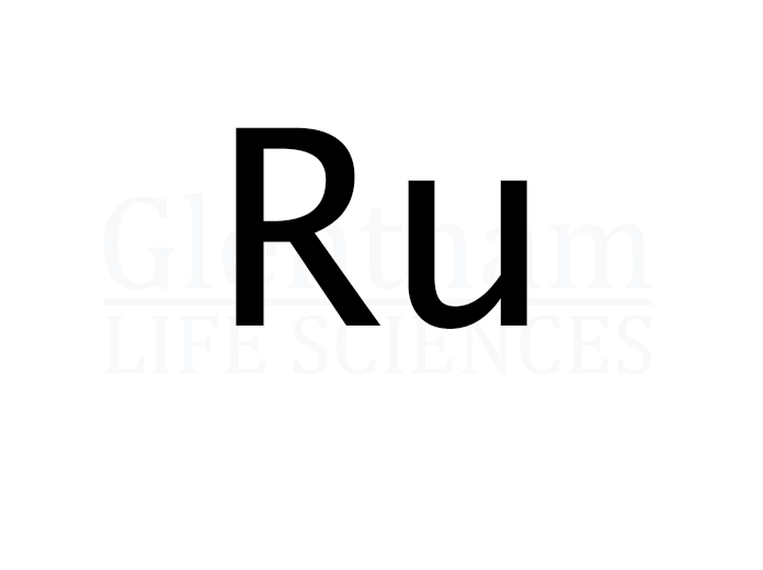Structure for  Ruthenium Sputtering Target 2mm thickness, 99.99%  (7440-18-8)