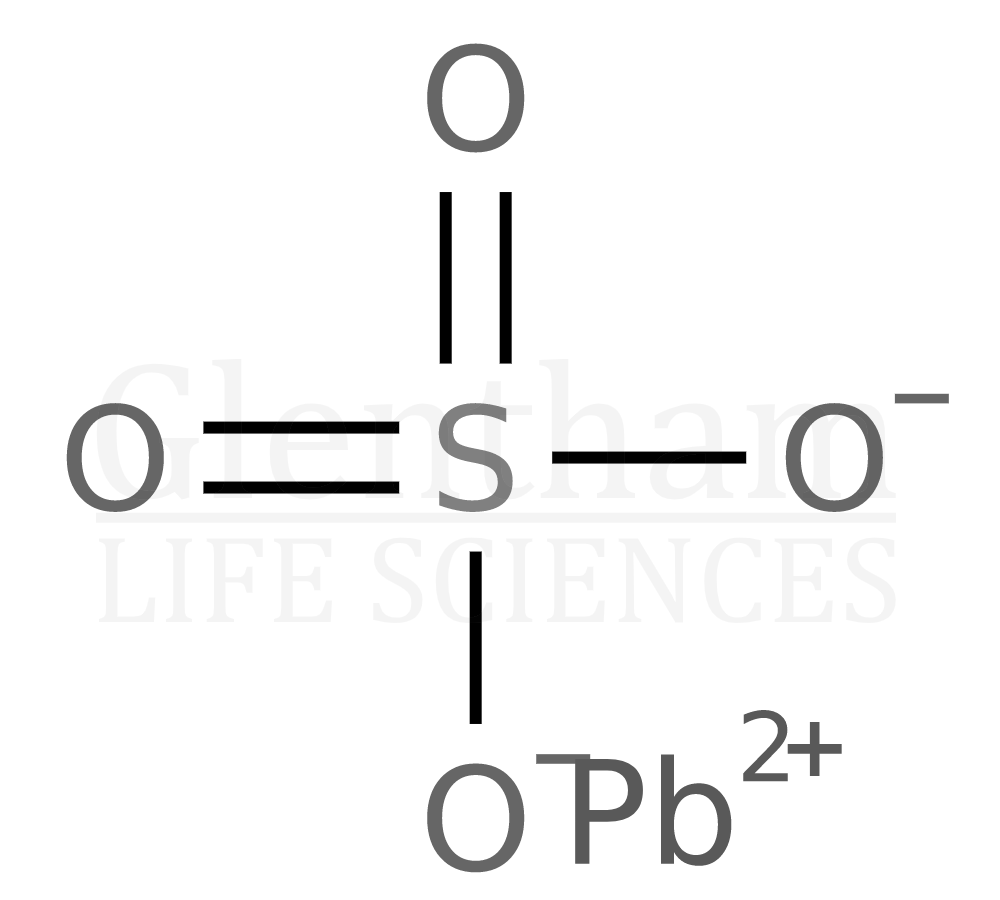 Lead(II) sulfate, 99.999% Structure