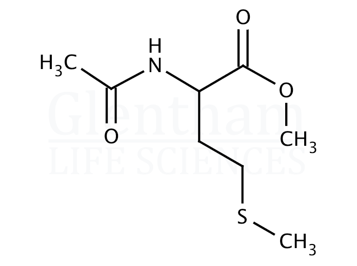 N-Acetylmethionine methyl ester Structure