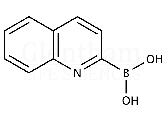 Quinoline-2-boronic acid Structure
