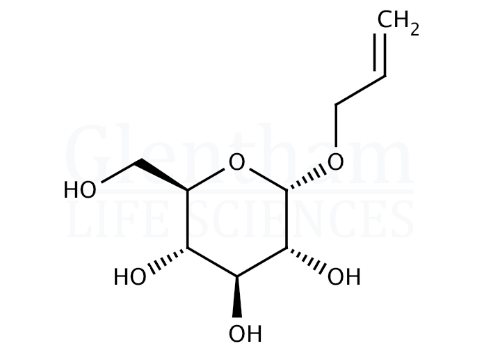 Strcuture for Allyl α-D-Glucopyranoside