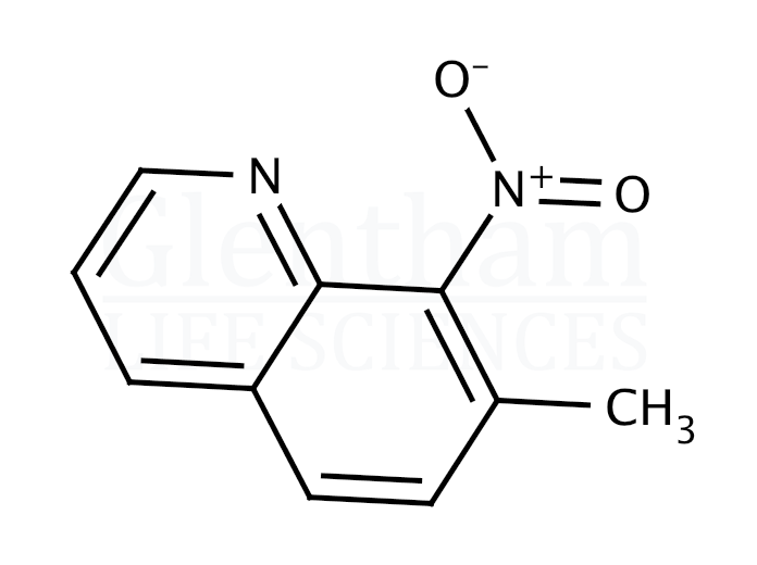 7-Methyl-8-nitroquinoline Structure