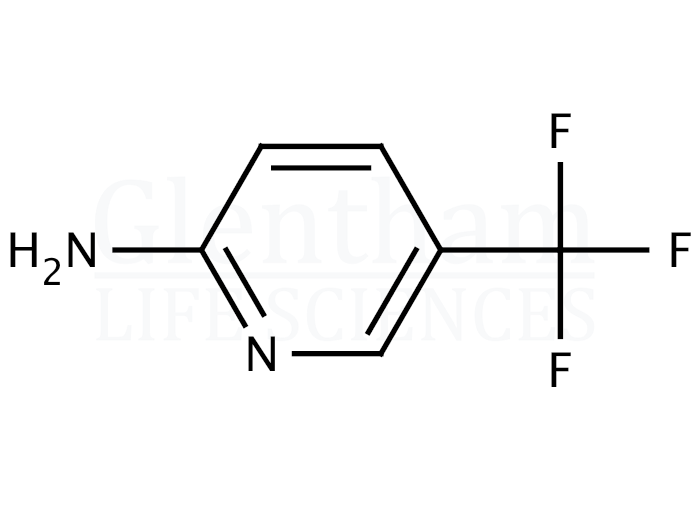 2-Amino-5-trifluoromethylpyridine Structure