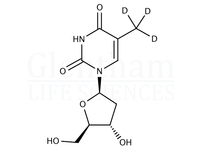 D3-Thymidine Structure