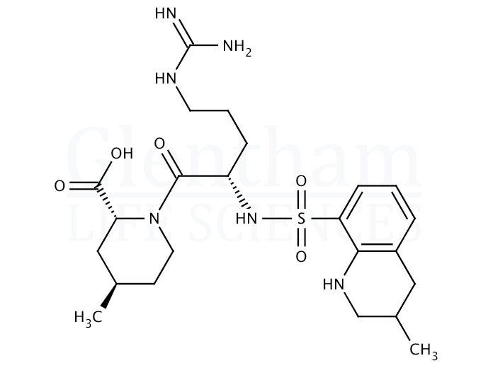 Structure for Argatroban (74863-84-6)