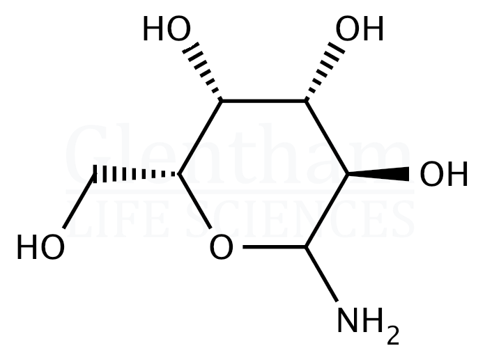 1-Amino-1-deoxy-beta-D-galactose Structure