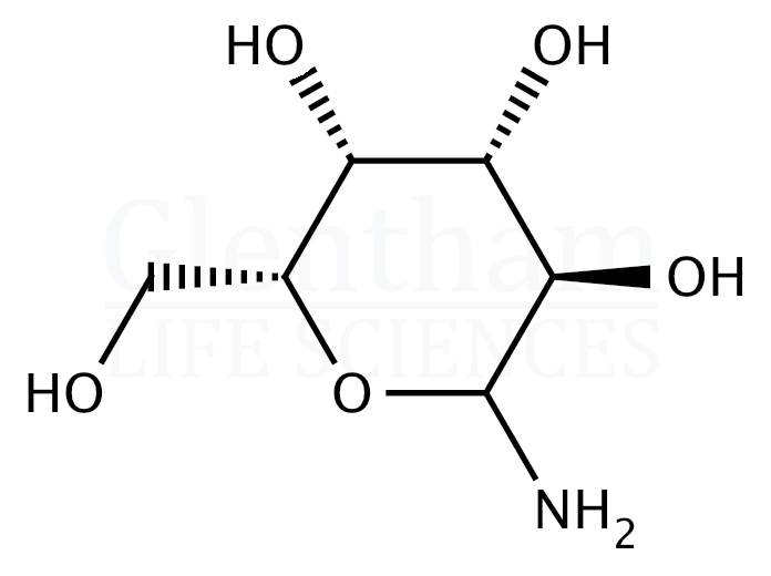 Structure for 1-Amino-1-deoxy-beta-D-galactose