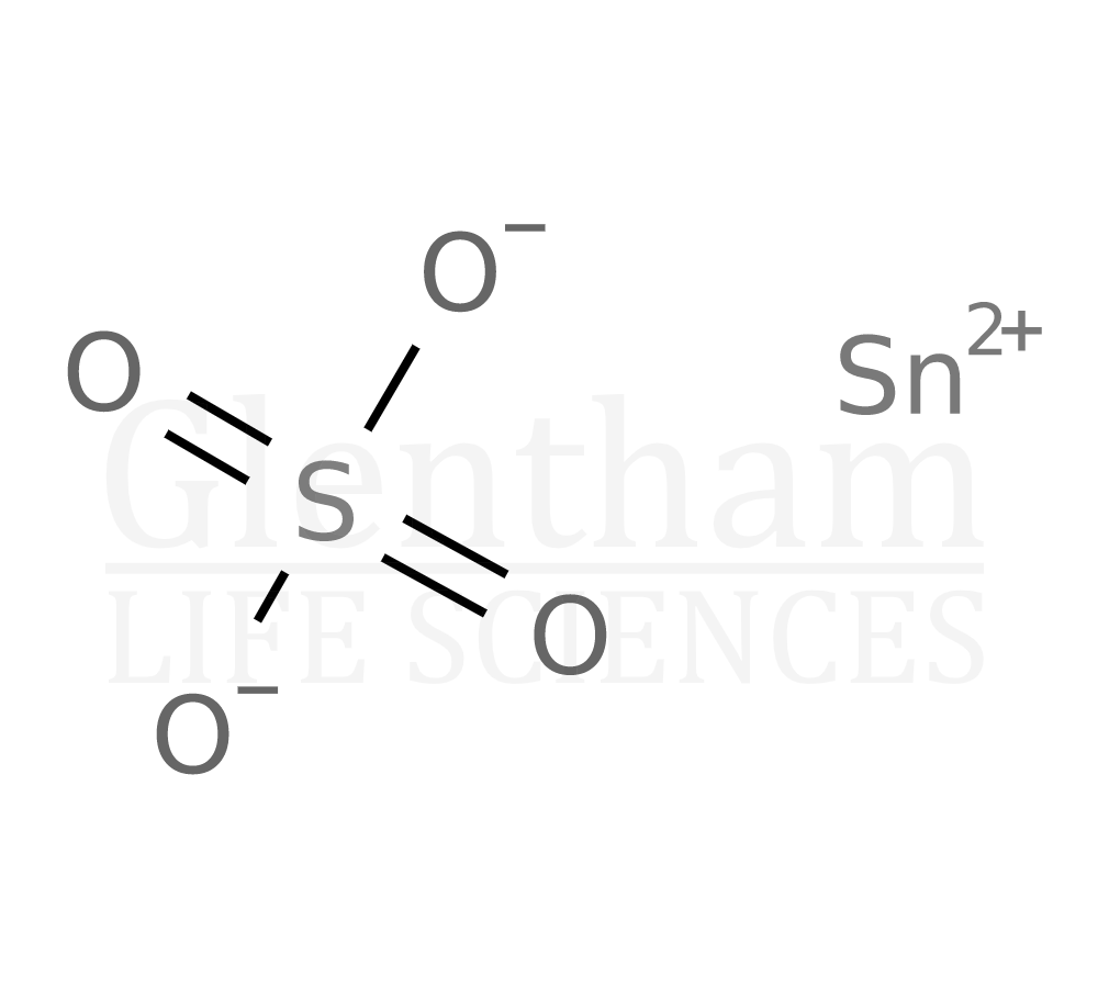 Tin(II) sulfate, 96% Structure
