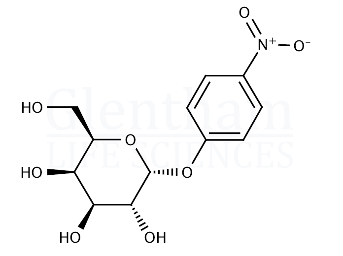 4-Nitrophenyl a-D-galactopyranoside Structure