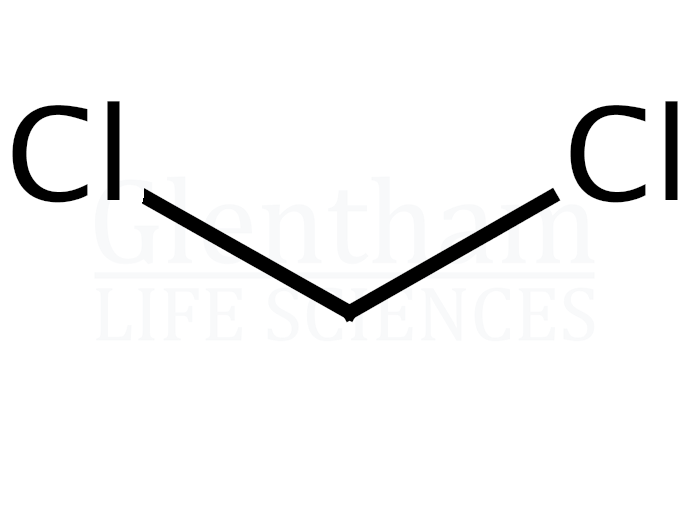 Dichloromethane, GlenBiol™, suitable for molecular biology stabilised with amylene Structure