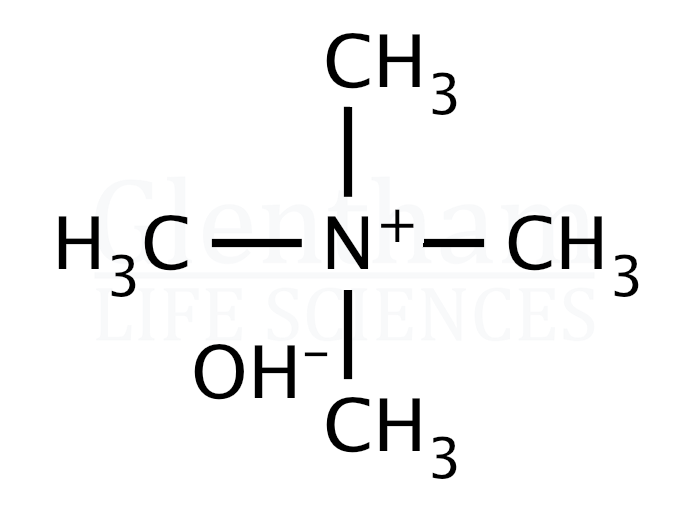 Structure for  Tetramethylammonium hydroxide, 25% solution  (75-59-2)