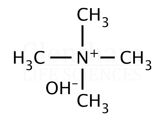 Strcuture for Tetramethylammonium hydroxide, 25% solution