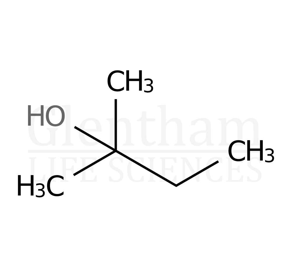 Structure for tert-Amyl alcohol