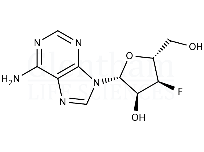 3''-Deoxy-3''-fluoroadenosine Structure