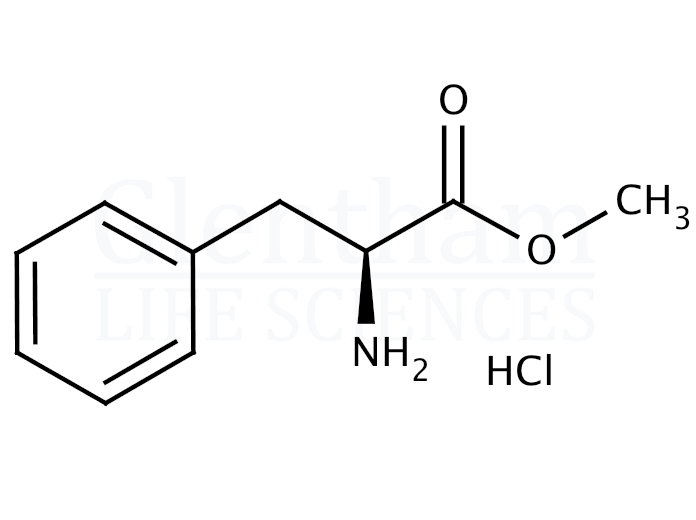 Structure for L-Phenylalanine methyl ester hydrochloride