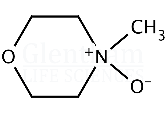 4-Methylmorpholine N-oxide, 50% in water Structure