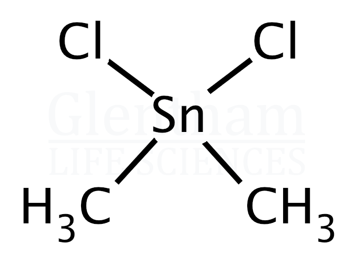 Dimethyltin dichloride Structure