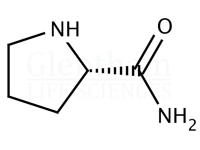 Structure for L-Prolinamide 