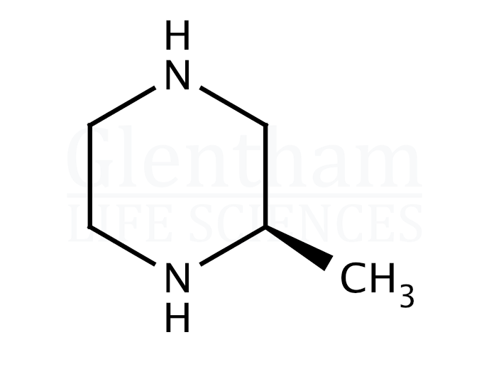 (R)-(-)-2-Methylpiperazine Structure