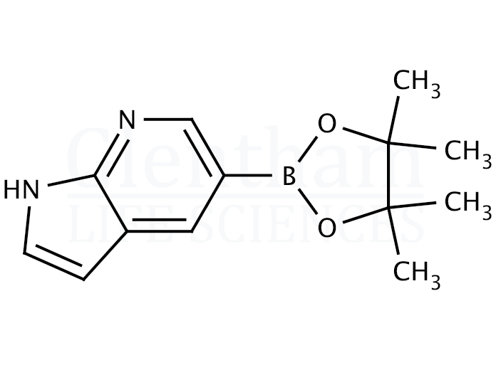 Structure for 7-Azaindole-5-boronic acid pinacol ester
