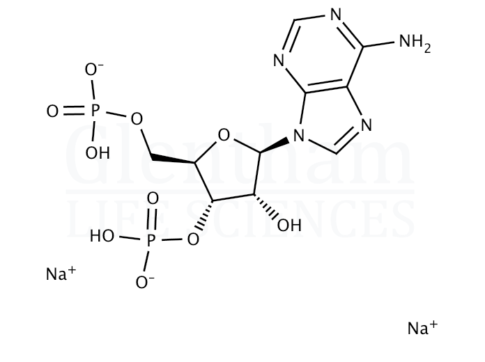 Adenosine 3′,5′-diphosphate sodium salt Structure