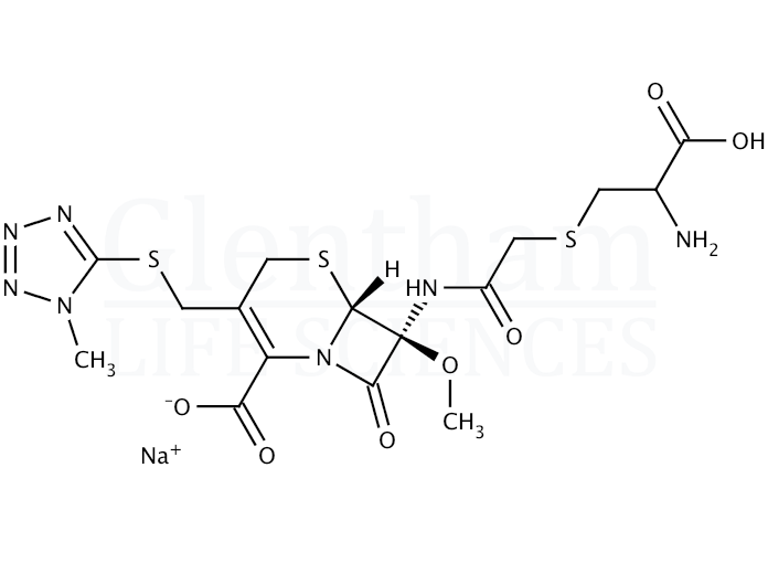 Cefminox sodium heptahydrate Structure