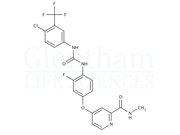 Structure for  Regorafenib  (755037-03-7)