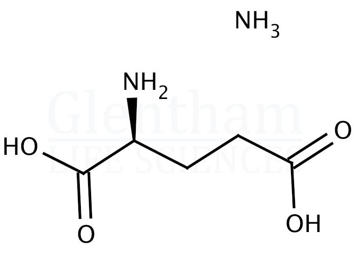 Structure for L-Glutamic acid ammonium salt