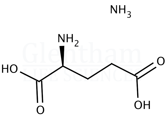 L-Glutamic acid ammonium salt Structure