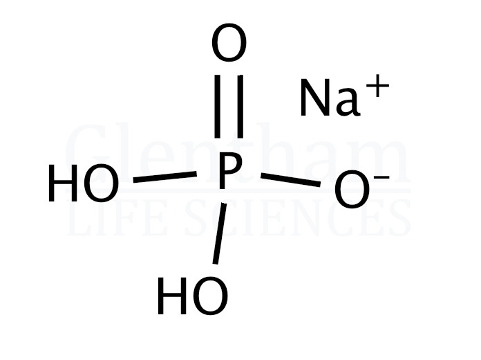 Strcuture for Sodium phosphate monobasic, anhydrous