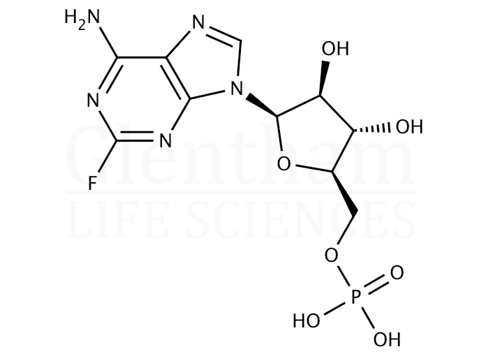 Fludarabine phosphate, USP Structure