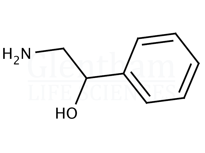 2-Amino-1-phenylethanol Structure