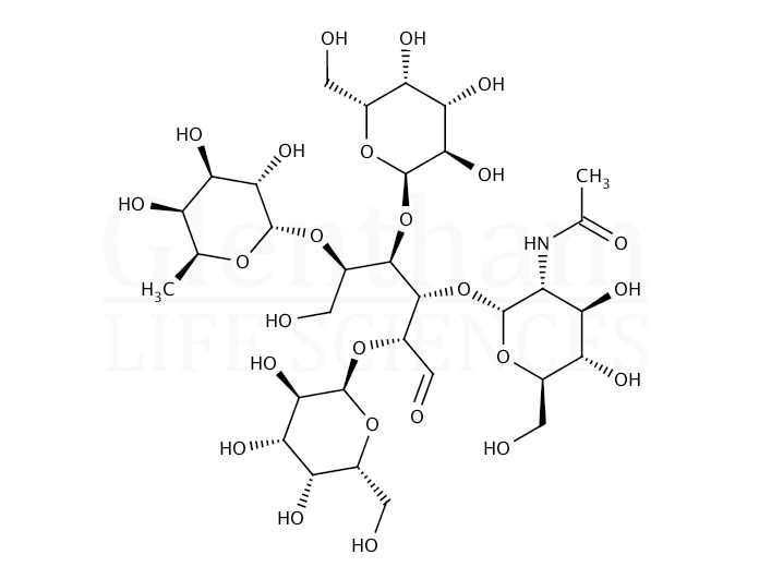 Lacto-N-fucopentaose I Structure