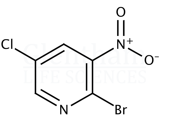 Structure for 2-Bromo-5-chloro-3-nitropyridine