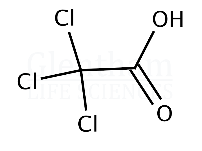Trichloroacetic acid Structure