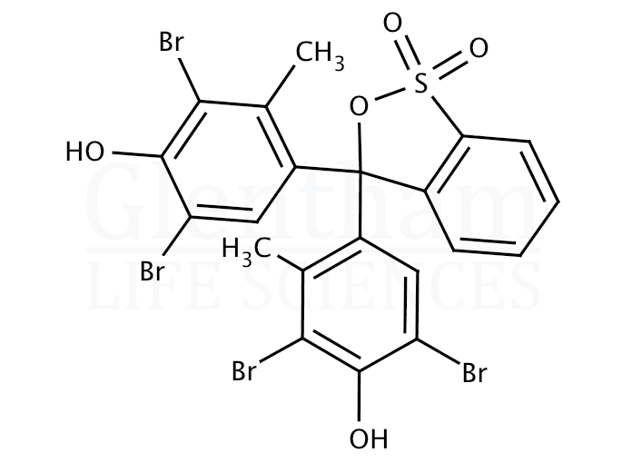 Structure for Bromocresol Green
