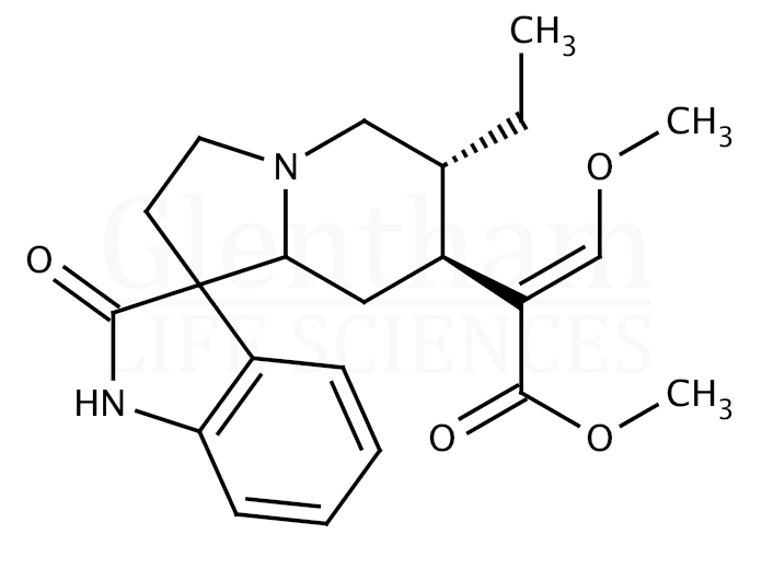 Structure for  Rhynchophylline  (76-66-4)