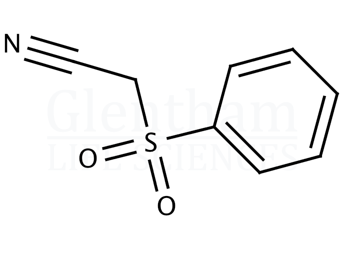 (Phenylsulfonyl)acetonitrile Structure