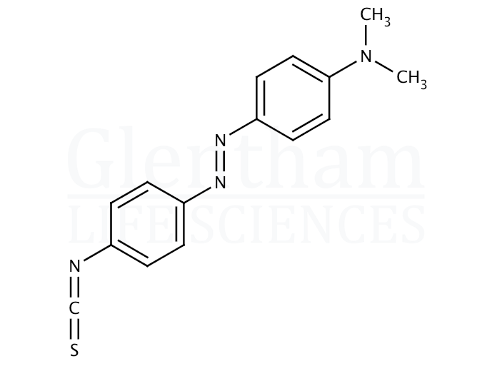 Structure for 4-(4-Isothiocyanatophenylazo)-N,N-dimethylaniline