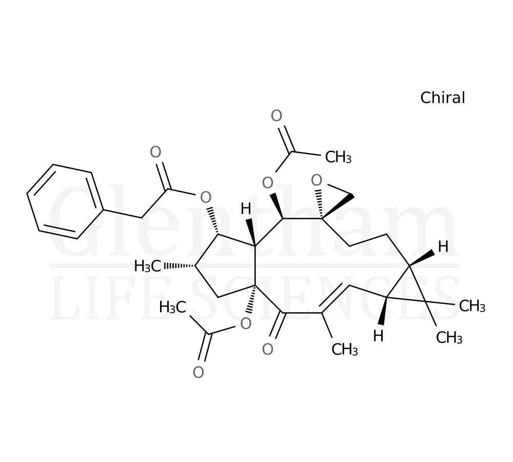 Structure for  Euphorbia factor L1  (76376-43-7)