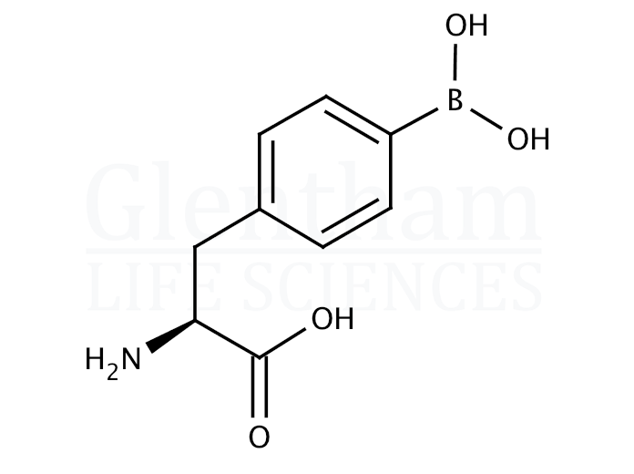 Structure for 4-Borono-L-phenylalanine   (76410-58-7)