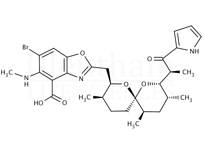 Structure for 4-Bromo-calcium Ionophore A23187