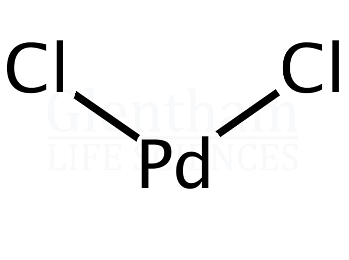 Structure for  Palladium(II) chloride  (7647-10-1)