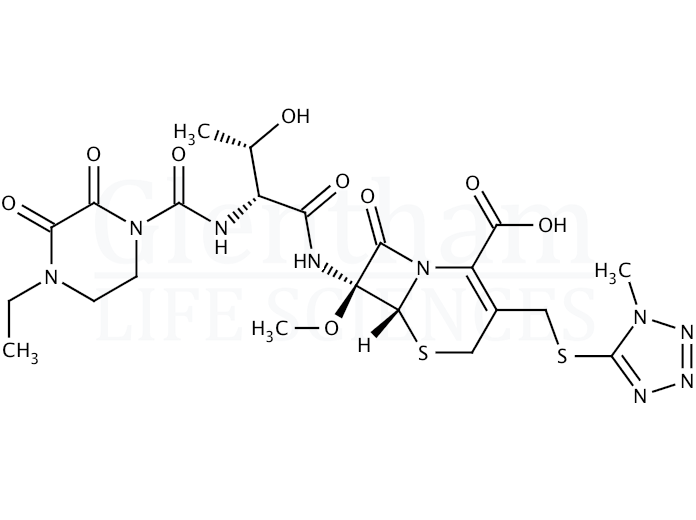 Structure for Cefbuperazone (76610-84-9)