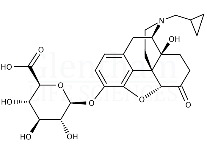 Structure for Naltrexone 3-O-b-D-glucuronide