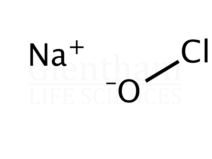 Sodium hypochlorite, 14% solution Structure