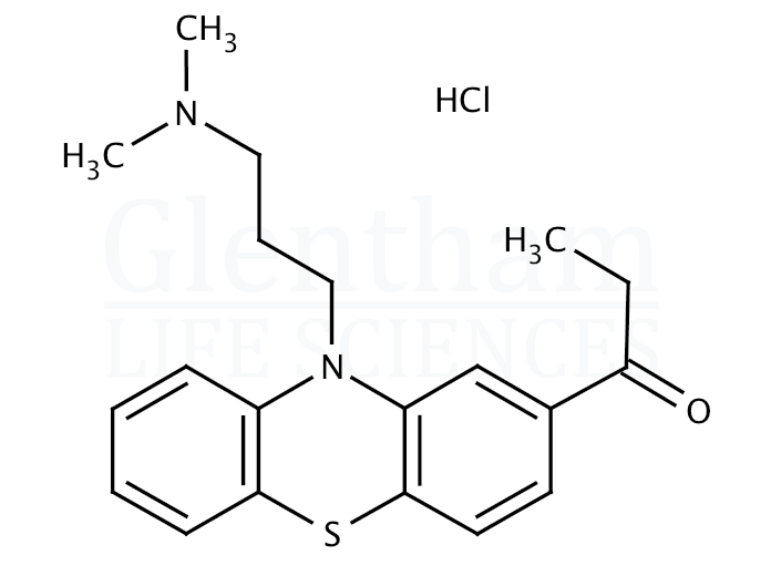 Structure for Propionylpromazine hydrochloride